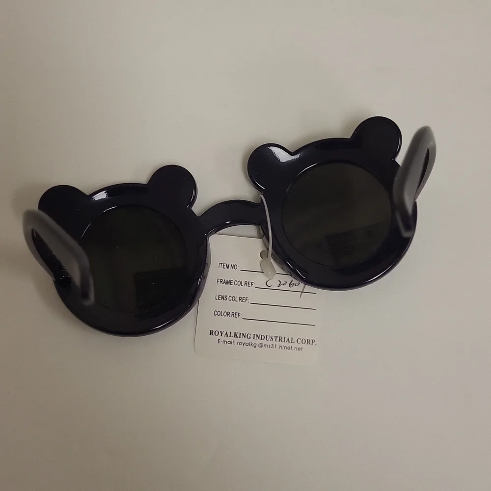 Royal King Sunglasses Bear with Ears Children Kids OS Dark Blue NWT